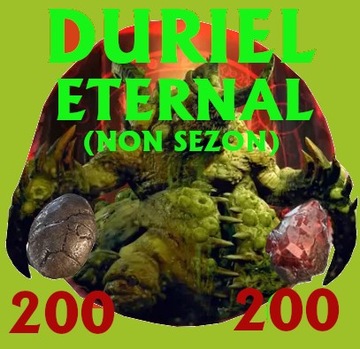 Diablo 4 ETERNAL Duriel UBER Egg Shard PC Ps Xbox