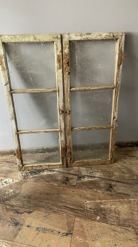 Stare poniemieckie okna drewniane
