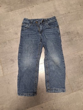 Jeansy spodnie chłopięce 98-104 cm