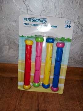 Pałeczki do nurkowania PlayGround 4 szt.Nowe 