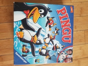 Gra planszowa Pingwiny z Madagaskaru. Balansować.