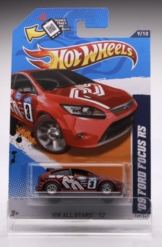 09 Ford Focus STH 2011R Hot Wheels 1:64 + Protektor