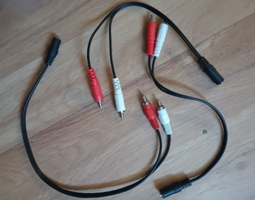 Kabel audio stereo mini Jack 3.5na cinch