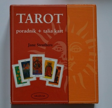 Tarot poradnik + talia kart J.Struthers jak nowe