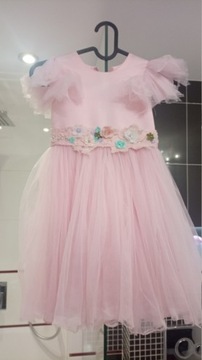 Sukienka dla dziewczynki projektantki ALPINA MRÓZ