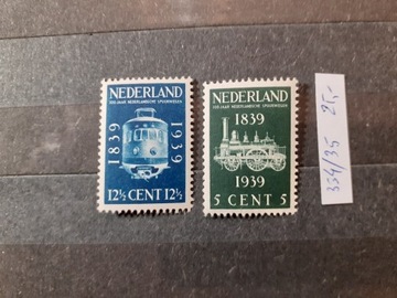 Holandia czyste**MI 334/335