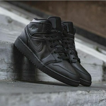 Buty Nike Air Jordan 1 Mid czarne kultowe chicago sklep549zł