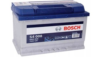 Akumulator Bosch 12V 74Ah 680A S4