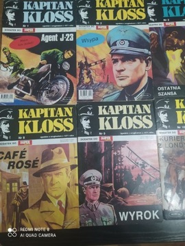 Komiksy Hans Kloss 17 numerów wydanie z 2007