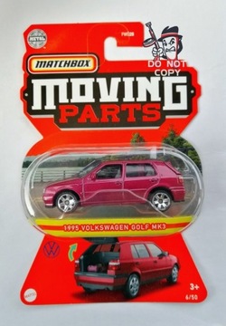 Matchbox Moving Parts Volkswagen golf Mk3 VW 3