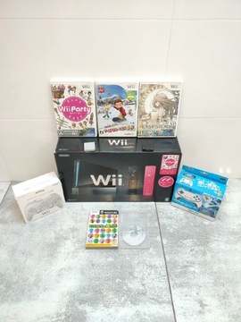 Nintendo Wii Party Box kolor Kuro Oryginał JPN