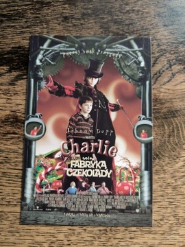 CHARLIE I FABRYKA CZEKOLADY  ulotki filmowe Depp