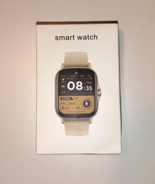 Smartwatch Czarny + Ładowarka i dodatkowa Opaska