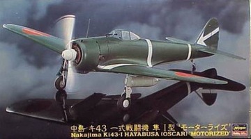 Hasegawa 51944 Nakajima Ki43-I Hayabusa (Oscar)