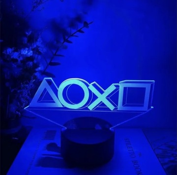 Lampka LED nocna stołowa PLAYSTATION PS4 PS 5 