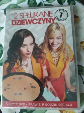Dwie spłukane dziewczyny Sezon 1 płyta DVD