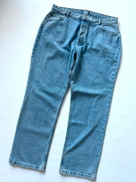 ASOS jeansy straight Proste nogawki Plus size 