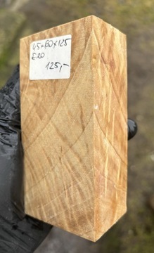 Drewno stabilizowane czeczota topola knifemaking