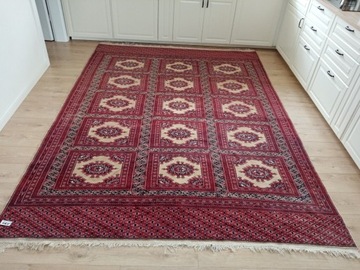 Wełniany ręcznie tkany dywan Turkmen 220x300cm