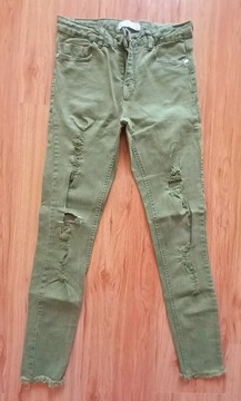 Dziewczęce spodnie jeansowe rozm 164cm Zara Girls 