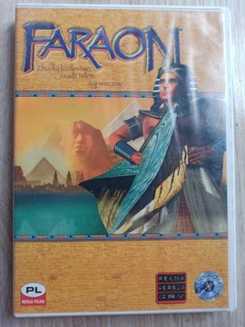 Gra PC Faraon Pl retro stara gra komputerowa wydanie premierowe