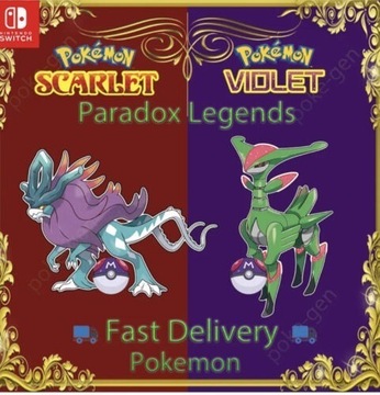 Pokemon Scarlet/Violet- Walking Wake i Iron Leaves