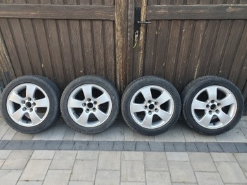 Koła 15 opony z felgami 5x100 185/55/R15" ET38 VW