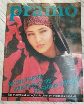 PRAMO Praktyczna moda WYKROJE 12/87 Spis