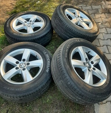 Felgi oryginalne VW Touareg itp 17 +opony 255/60.