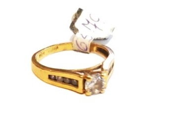 Piękny złoty pierścionek 585 3,59g  OKAZJA CENOWA!