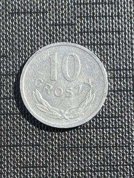 Moneta numizmatyka 10 gr groszy 1985
