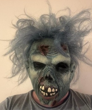 Halloween maska zombie dostawa 3 dni