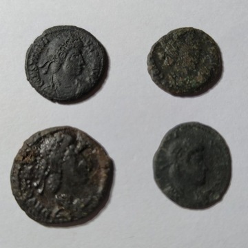 4 Monety starożytnego Rzymu
