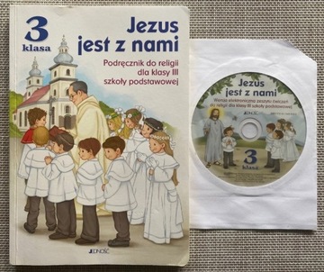 RELIGIA 3 klasa Podręcznik+CD - Jezus jest z nami