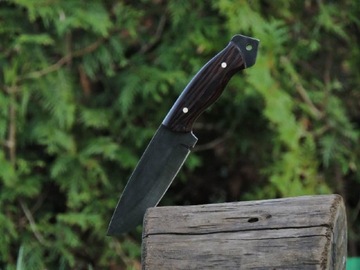 Bushcraft Alfa Wenge Nóż Ręcznie Robiony