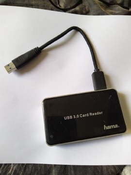 USB 3.0 Card reader. Hama. Czytnik kart.  Xd. SD. 