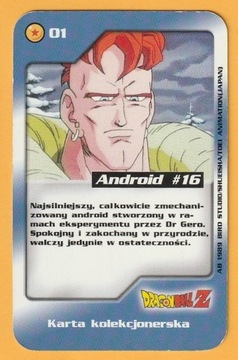 KARTA DRAGON BALL Z - CHIO - ANDROID #16