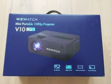 Przenośny projektor 1080p Wewatch V10 pro!