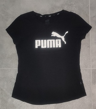 Koszulka Puma r. XS czarna t-shirt