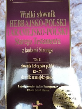 Słownik hebrajsko-polski ST z kodami Stronga Tom 2