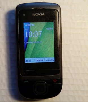 Telefon Nokia C2 RM-724 rozsuwany SPRAWNY bez siml