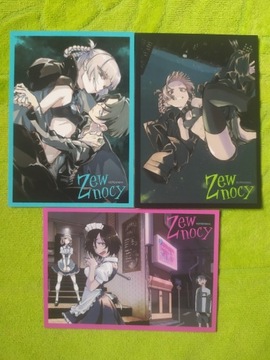 Manga Zew nocy pocztówki z prenumeraty Studio JG
