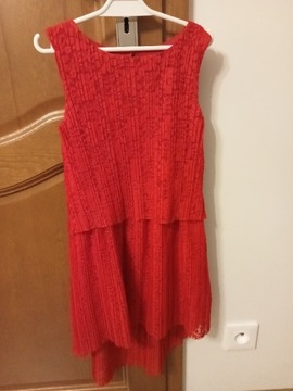 Czerwona sukienka TU