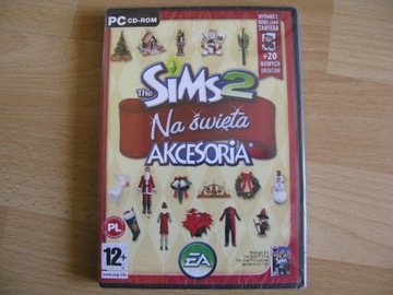 THE SIMS 2: Na święta akcesor PL NOWA FOLIA UNIKAT