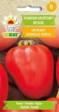 Zestaw pomidorów MALINOWY OŻAROWSKI + BAWOLE SERCE
