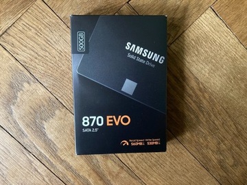 DYSK SSD SAMSUNG 870 EVO 500GB SATA 3 560/530