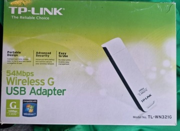 Tp-link Adapter TL-WN321g @@@@ Karta Sieciowa