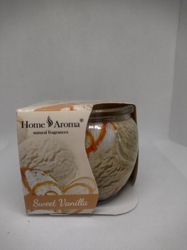 Świeca Home Aroma 15 h Sweet Vanilia