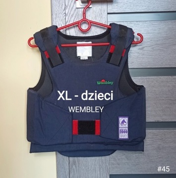 Kamizelka ochronna jeździecka WEMBLEY - XL dzieci