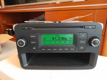 Radio SKODA BLUES RAPID FABIA + instrukcja obsługi